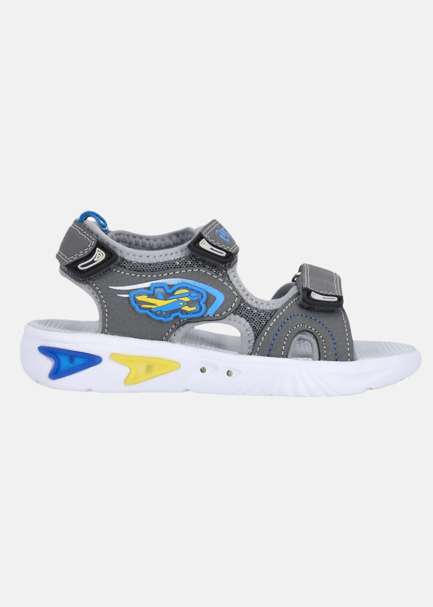 Eanfa Kids Sandal W/Lights, Asphalt, bild 1