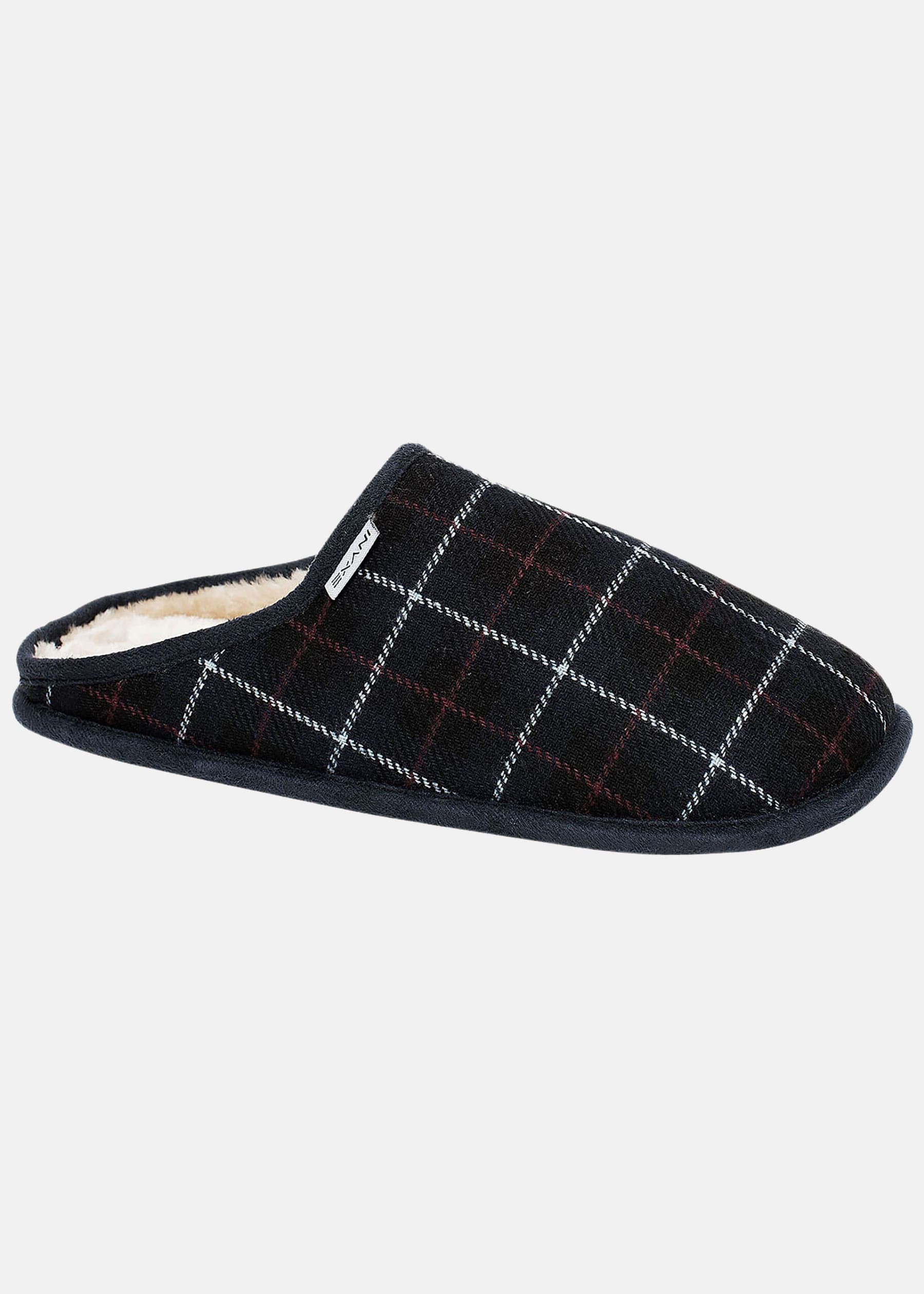 FUR SLIPPER M, NAVY, bild 1