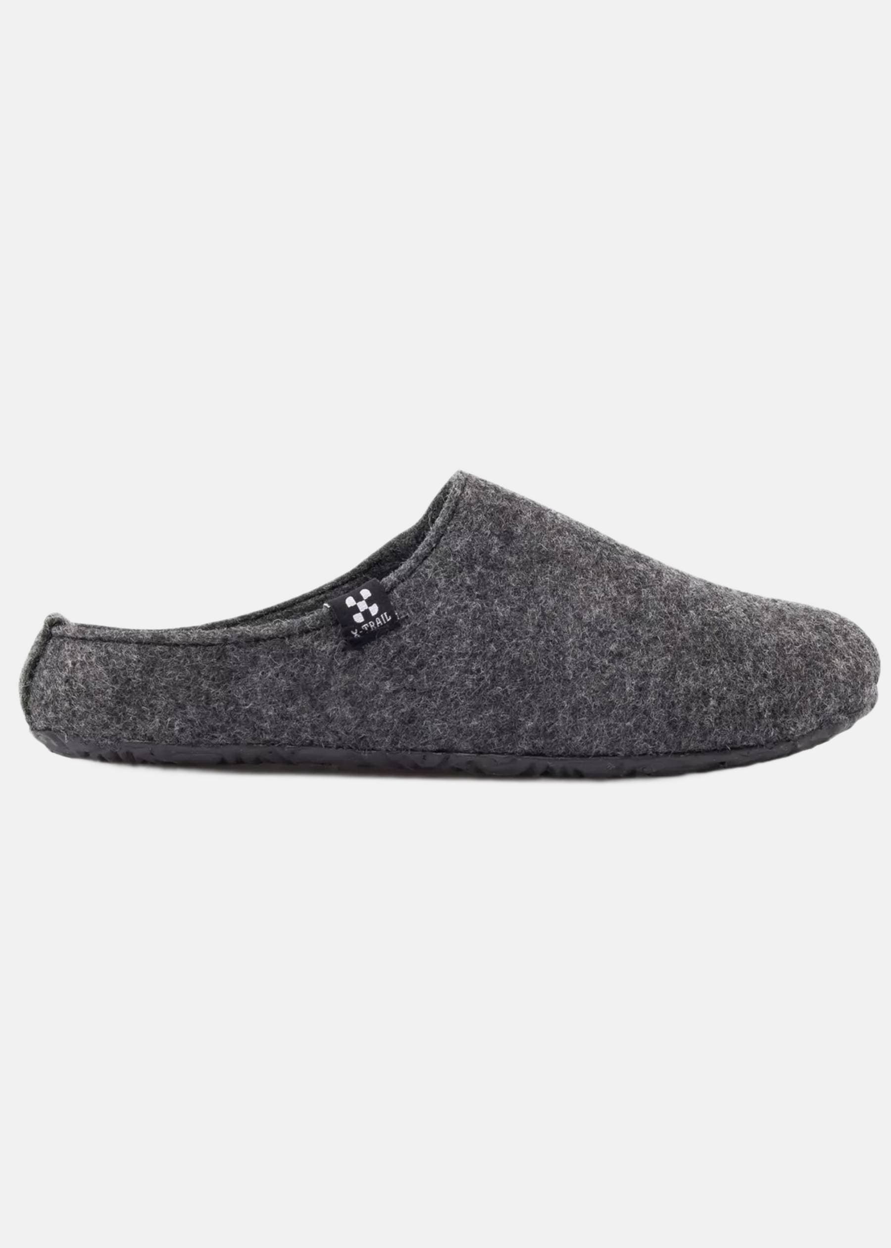 Wool – Blend Slippers, Dk. Grey/Lt. Grey, bild 1
