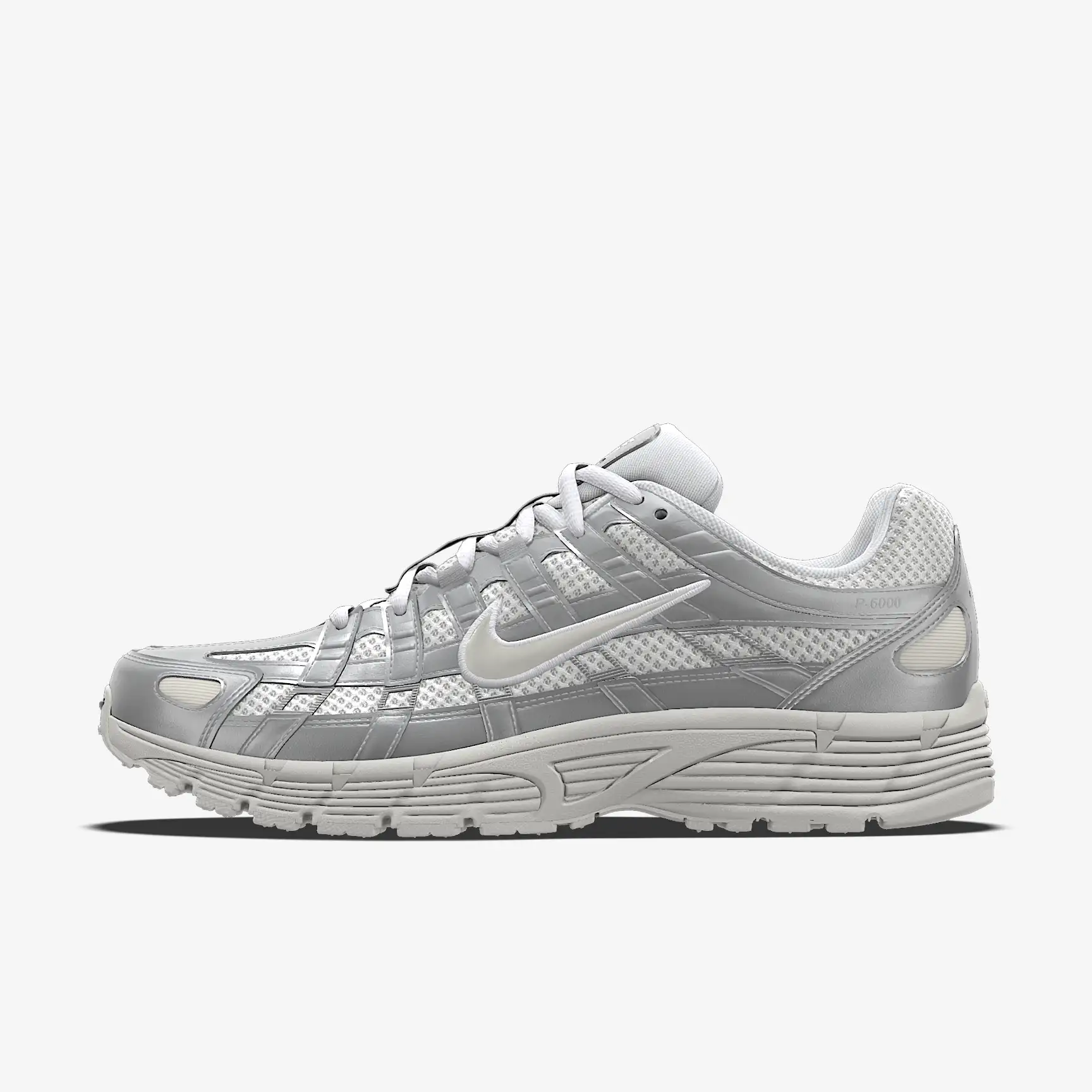 Nike P-6000 By You, Vit, bild 1