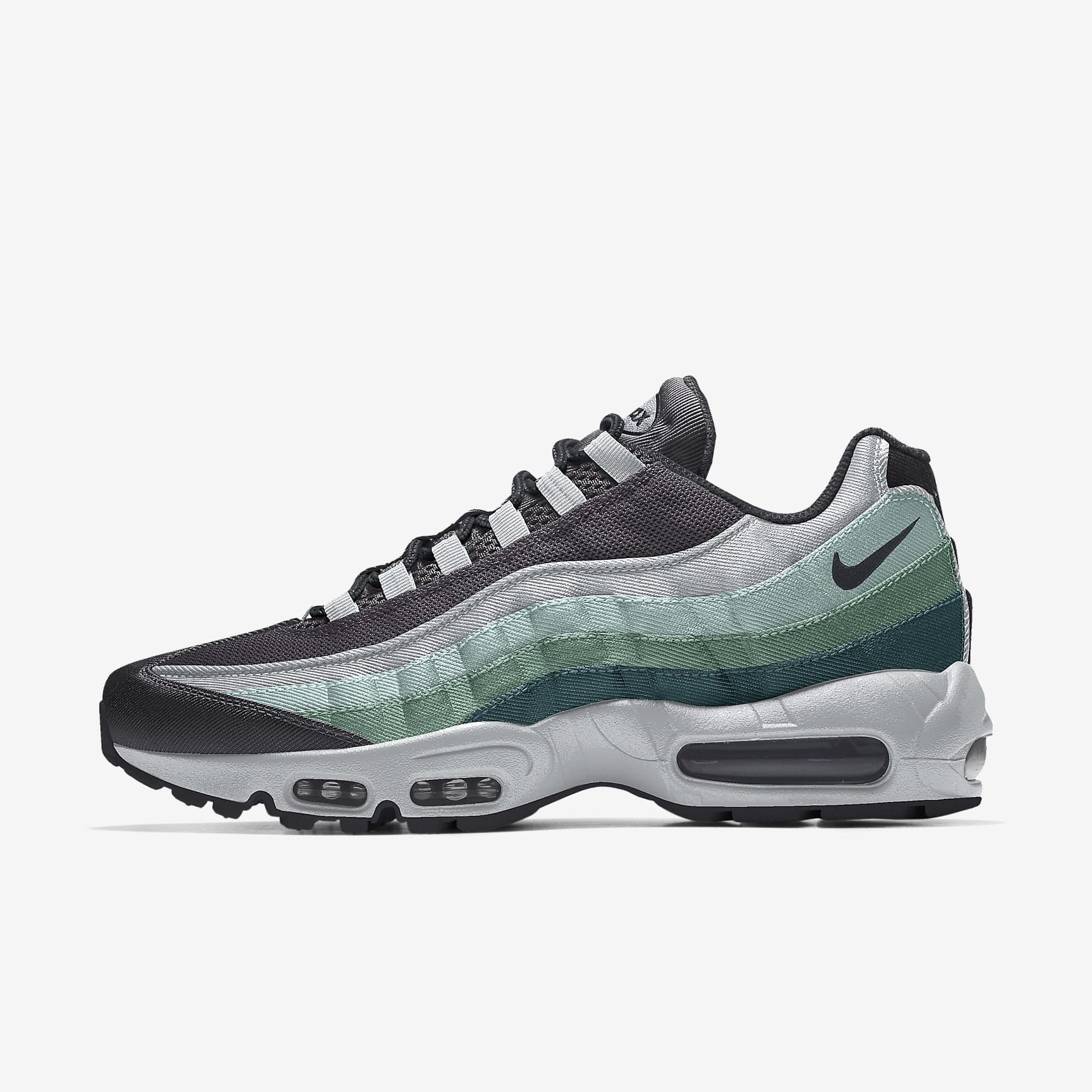 Nike Air Max 95 By You, Flerfärgade, bild 1