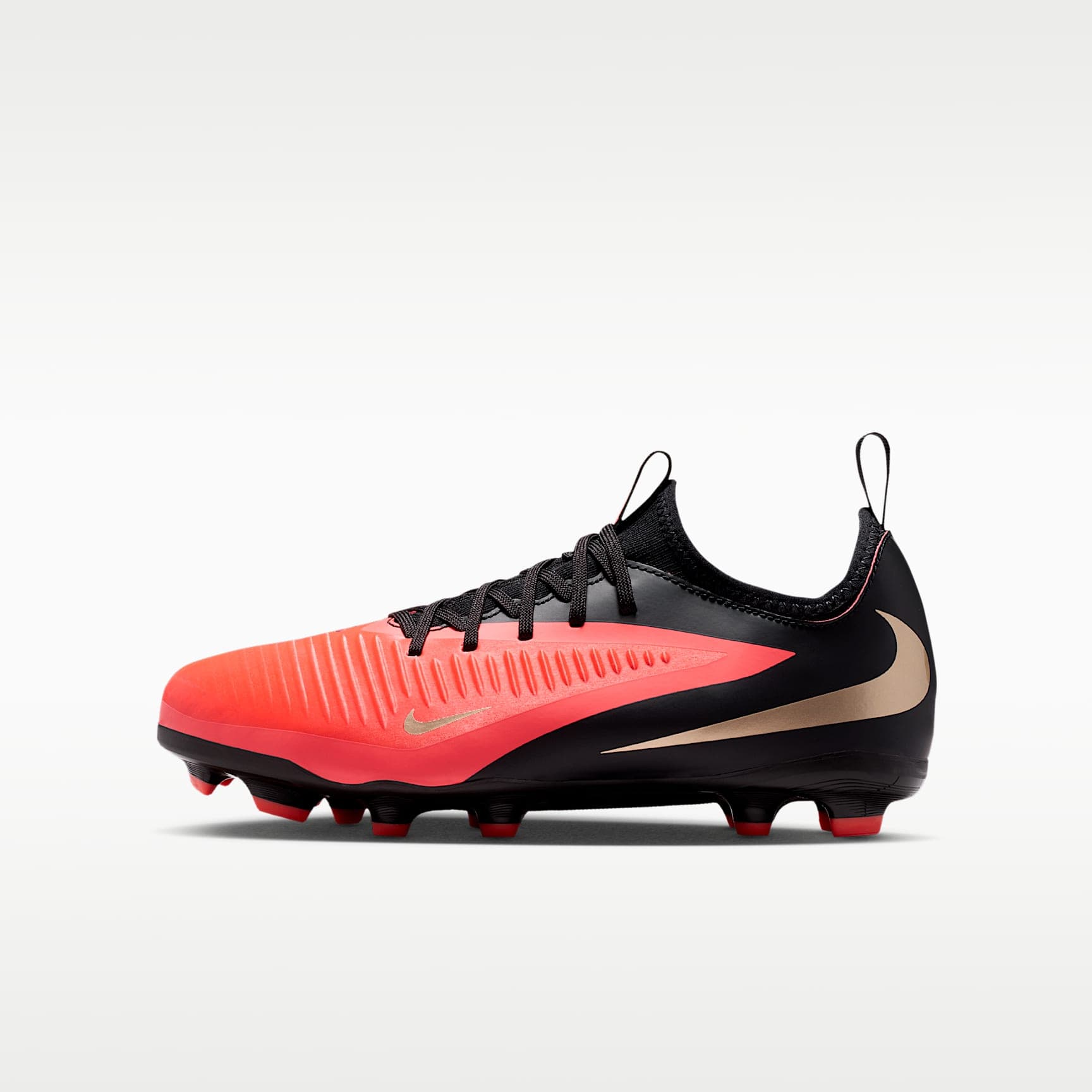 Nike Jr. Phantom 6 Low Academy, Röd