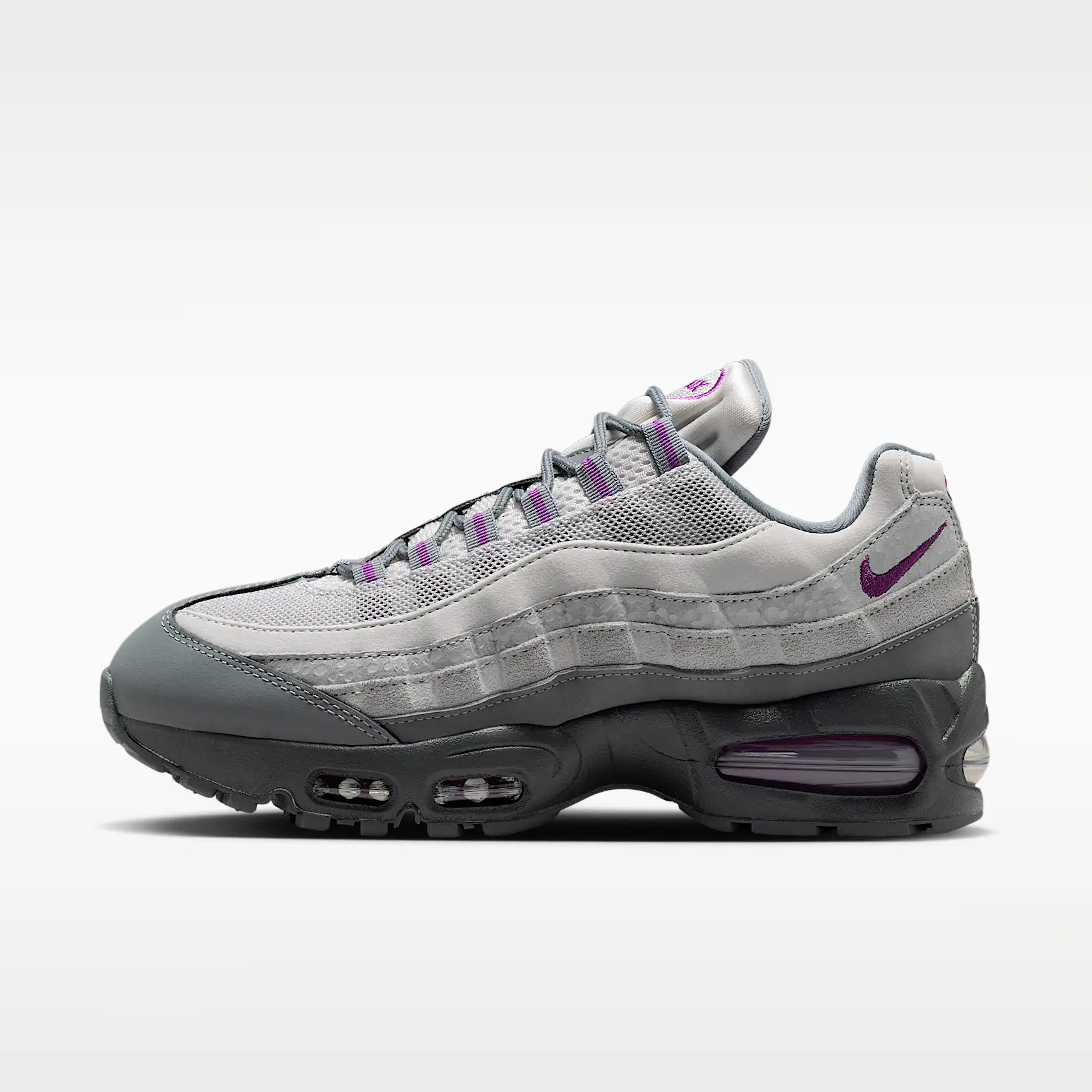 Nike Air Max 95 Big Bubble, Grå, bild 1