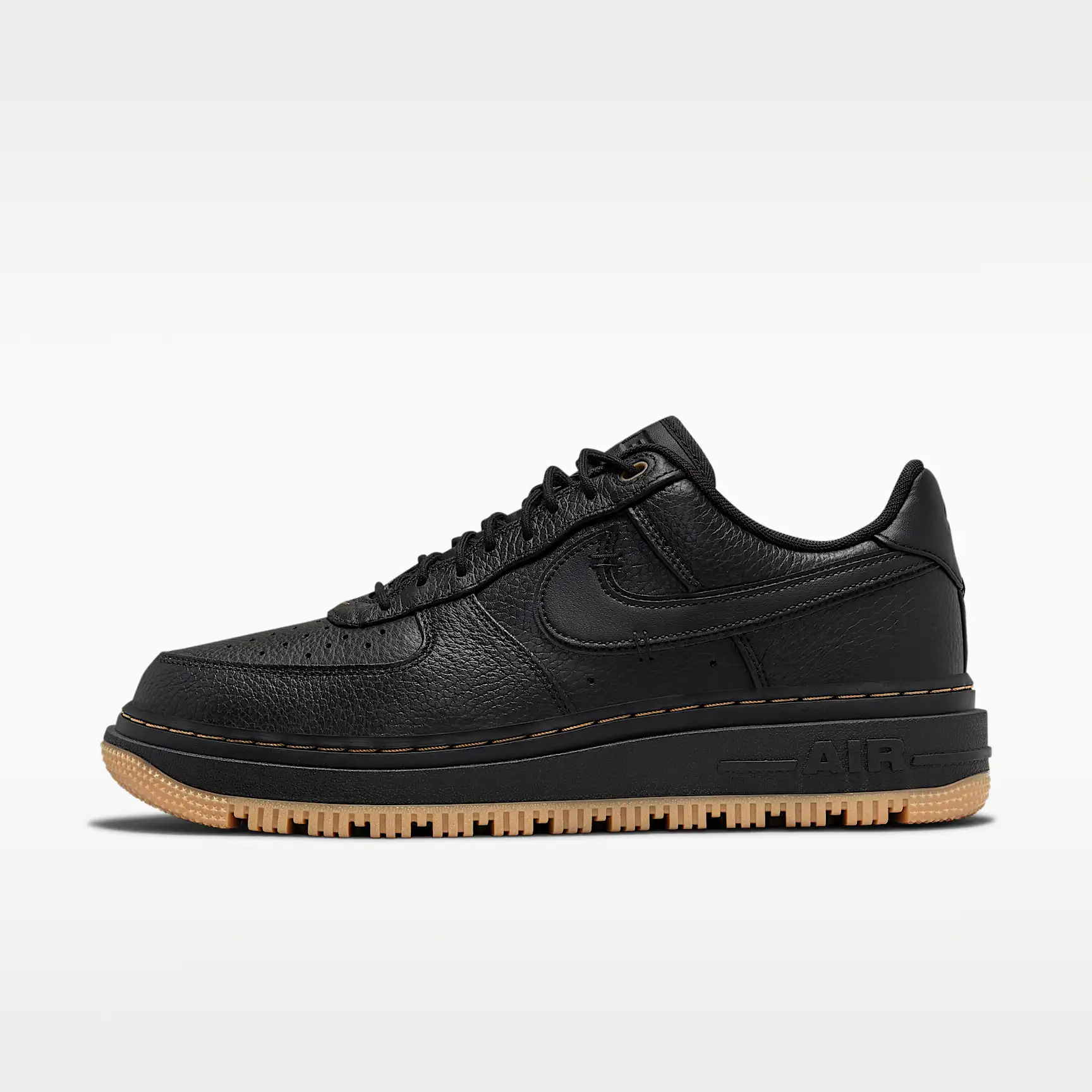 Nike Air Force 1 Luxe, Svart, bild 1