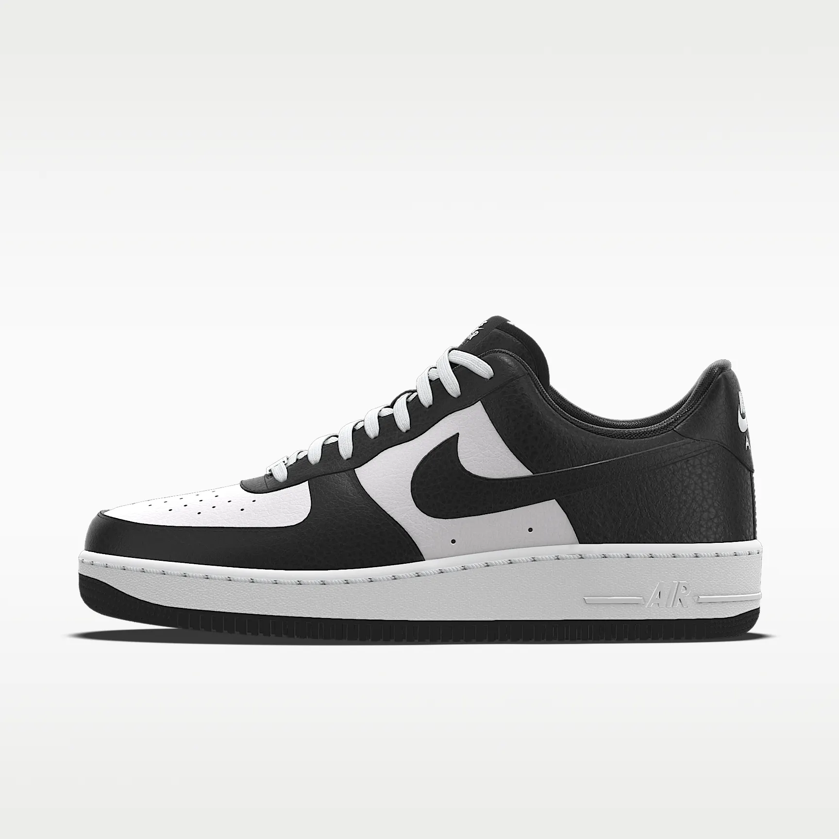 Nike Air Force 1 Low By You, Svart, bild 1
