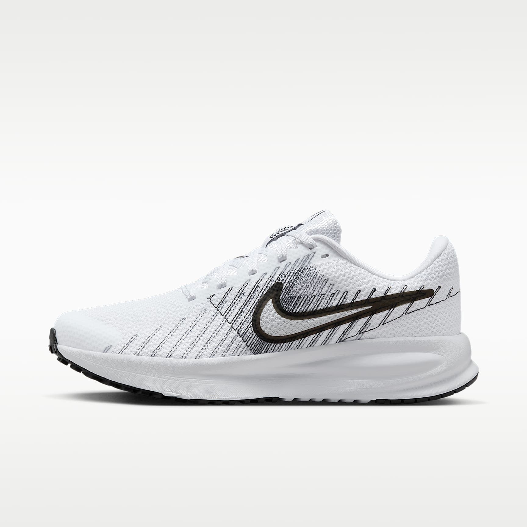 Nike Run Defy, Vit, bild 1