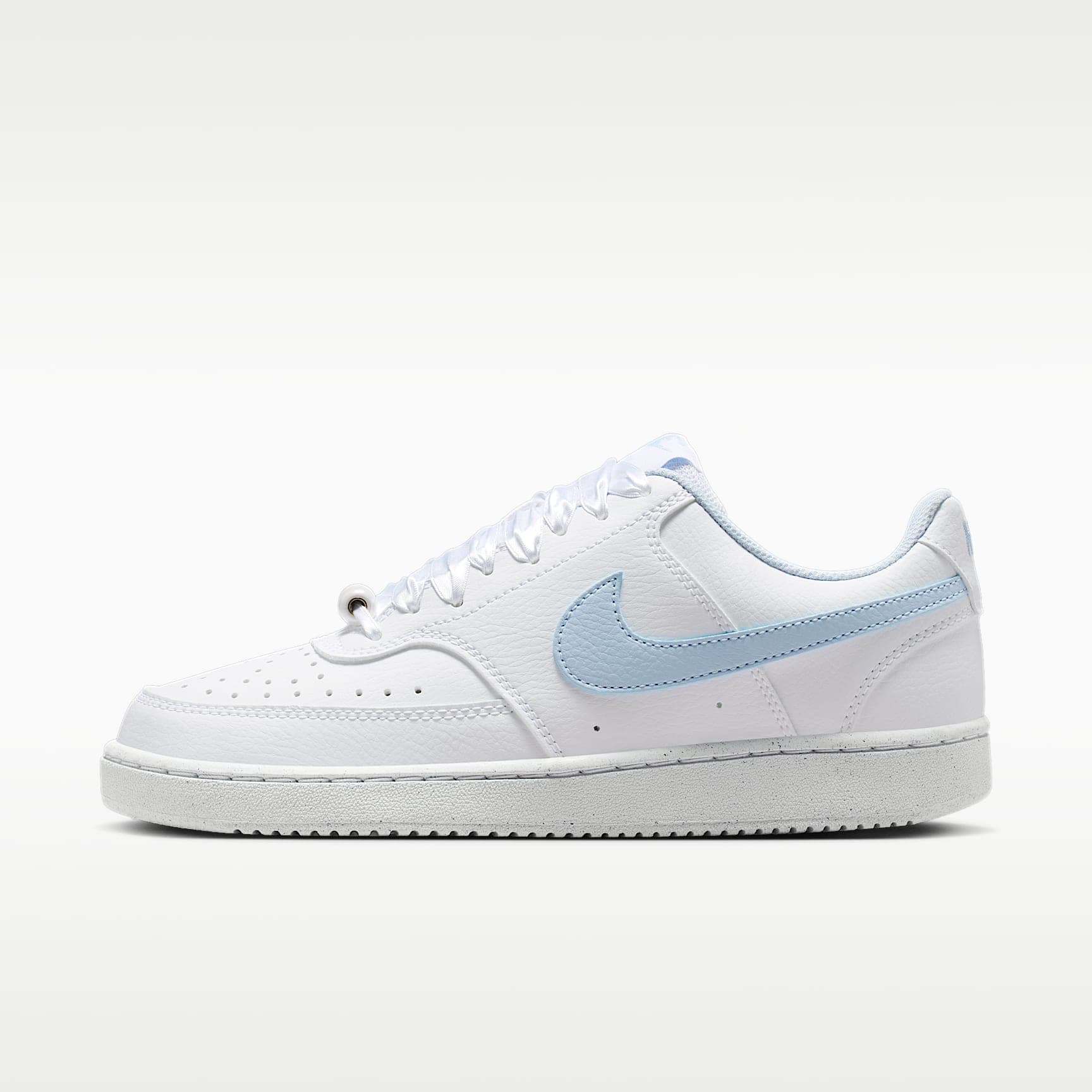 Nike Court Vision Low, Vit, bild 1