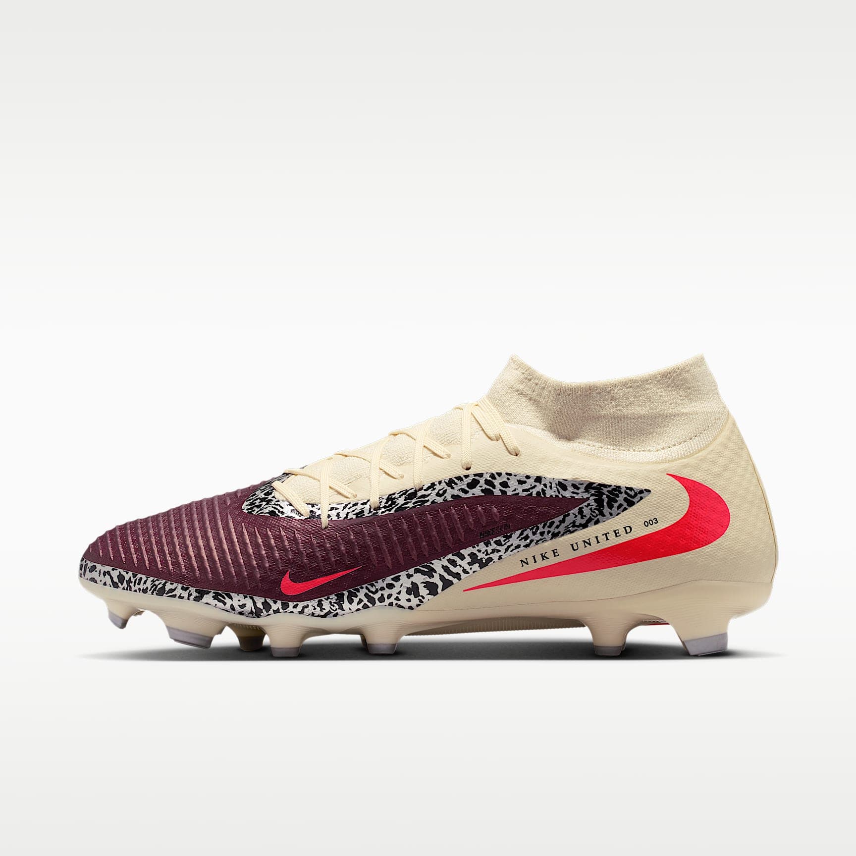 Nike United Phantom 6 High Academy, Röd, bild 1